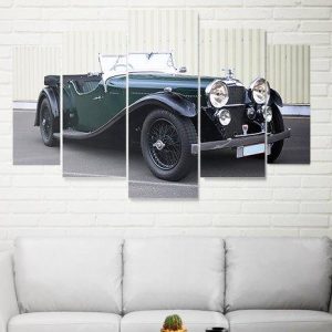 Classic Mercedes - Automative 5 Panel Canvas Art Wall Decor