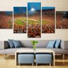 Clemson Tigers Memorial Stadium Sport - 5 Panel Canvas Art Wall Decor