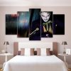 Clown - Famous Person 5 Panel Canvas Art Wall Decor