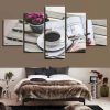 Coffee 22 - Nature 5 Panel Canvas Art Wall Decor