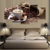 Coffee Cinnamon Kitchen - Nature 5 Panel Canvas Art Wall Decor