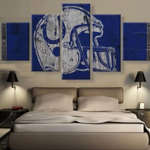 Colts Fans - Sport 5 Panel Canvas Art Wall Decor