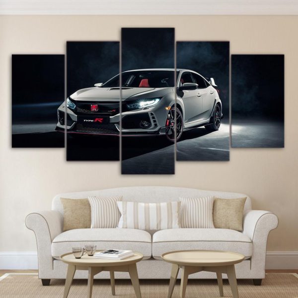 Cool Car - Automative 5 Panel Canvas Art Wall Decor