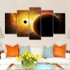 Cosmos Galaxy 1 - Space 5 Panel Canvas Art Wall Decor