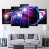 Cosmos Galaxy Star Energy Space Universe - 5 Panel Canvas Art Wall Decor