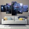 Cowboy Bebop 1 Anime - 5 Panel Canvas Art Wall Decor