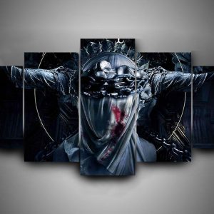 Cradle Of Filth 2 - Music 5 Panel Canvas Art Wall Decor