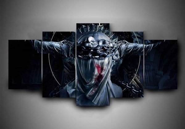 Cradle Of Filth 2 - Music 5 Panel Canvas Art Wall Decor