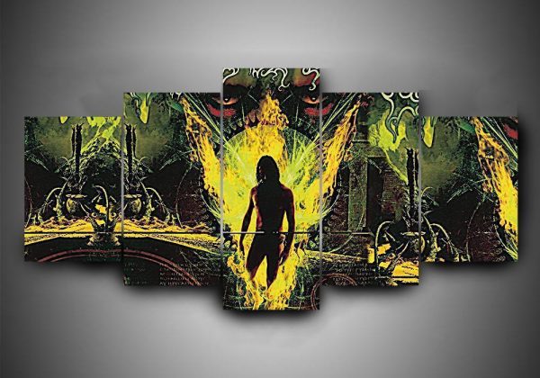 Cradle Of Filth 3 - Music 5 Panel Canvas Art Wall Decor