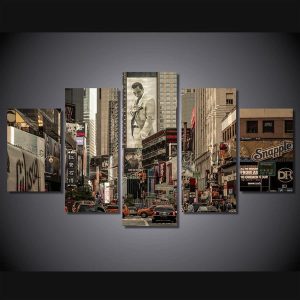 Crossroads Of The World 01 - Nature 5 Panel Canvas Art Wall Decor