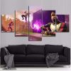 Cube Drift Rex Fortnite Gaming - 5 Panel Canvas Art Wall Decor