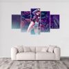 D.Va Overwatch 1 - Gaming 5 Panel Canvas Art Wall Decor