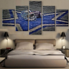 Dallas Cowboys 8 Sport - 5 Panel Canvas Art Wall Decor