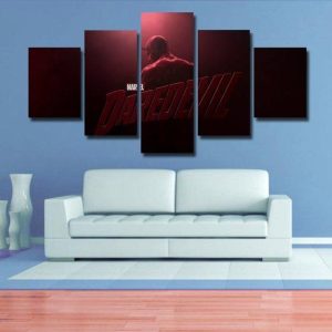 Daredevil 1 - Movie 5 Panel Canvas Art Wall Decor