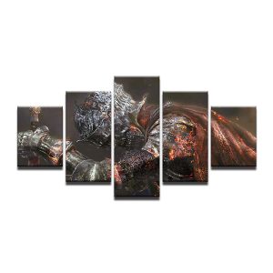 Dark Souls 3 Gaming - 5 Panel Canvas Art Wall Decor