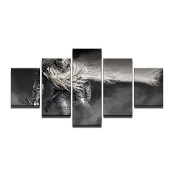 Dark Souls Cuadros Gaming - 5 Panel Canvas Art Wall Decor