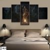 Dark Souls Swordsman 2 Gaming - 5 Panel Canvas Art Wall Decor