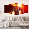 Dc Comic Superhero: Superman - Dc 5 Panel Canvas Art Wall Decor