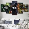 Dead By Daylight Gaming - 5 Panel Canvas Art Wall Decor