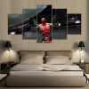 Deadpool 08 - Dc 5 Panel Canvas Art Wall Decor