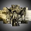 Death Note 1 - Anime 5 Panel Canvas Art Wall Decor