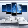 Death Star Movie - 5 Panel Canvas Art Wall Decor