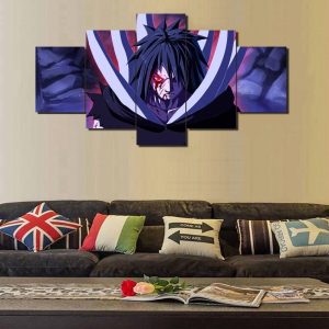 Decoration Of Naruto - Anime 5 Panel Canvas Art Wall Decor