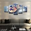 Decorative Dragon Ball On - Anime 5 Panel Canvas Art Wall Decor