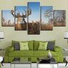 Deer 31 - Animal 5 Panel Canvas Art Wall Decor