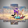 Disney Aladdin Cartoon - 5 Panel Canvas Art Wall Decor