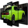 Dodge Challenger Srt - Automative 5 Panel Canvas Art Wall Decor