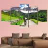 Dolomites Mountains In Northen Italy - Sport 5 Panel Canvas Art Wall Decor