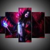 Dota 7 - Gaming 5 Panel Canvas Art Wall Decor