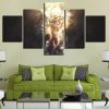 Dragon Ball 20 - Anime 5 Panel Canvas Art Wall Decor