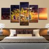 Dragon Ball 40 - Anime 5 Panel Canvas Art Wall Decor