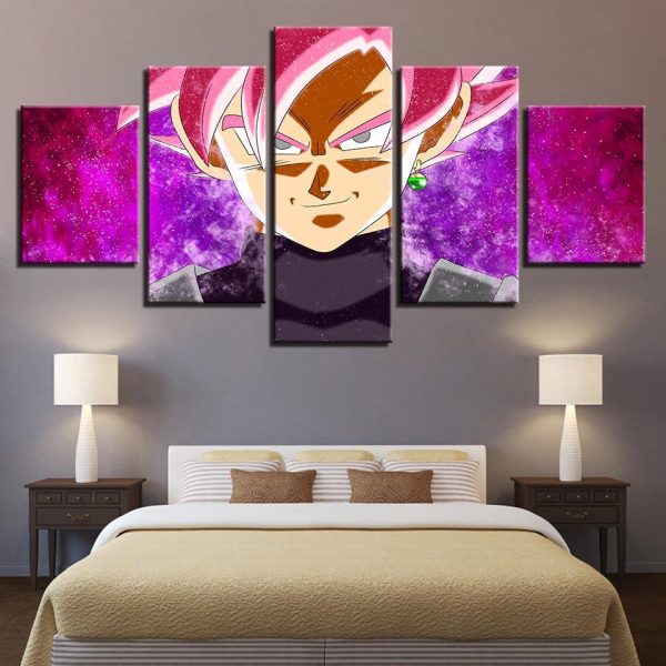 Dragon Ball Animation 2 - Anime 5 Panel Canvas Art Wall Decor