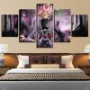 Dragon Ball Characters 1 - Anime 5 Panel Canvas Art Wall Decor