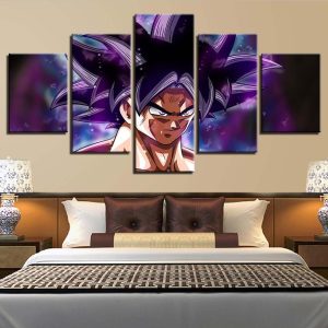 Dragon Ball Characters 5 - Anime 5 Panel Canvas Art Wall Decor