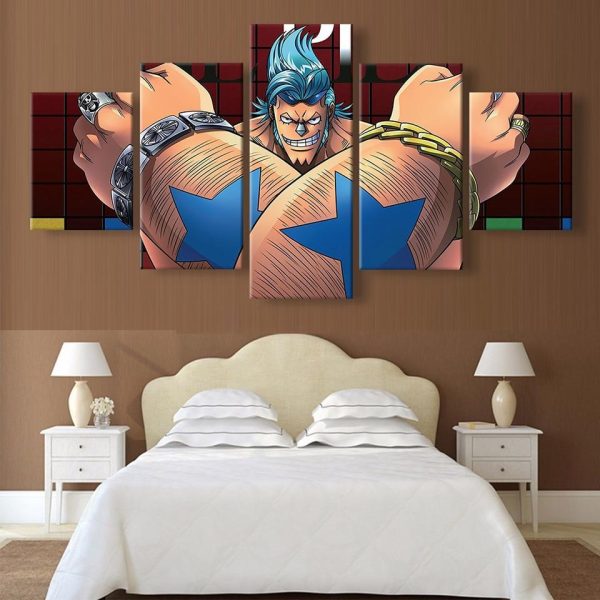 Dragon Ball Goku 23 - Anime 5 Panel Canvas Art Wall Decor