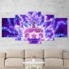 Dragon Ball Z 7 - Anime 5 Panel Canvas Art Wall Decor