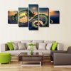 Dragon Ball - Cartoon 5 Panel Canvas Art Wall Decor