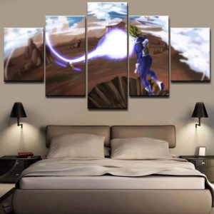 Dragon Balls Power - Cartoon 5 Panel Canvas Art Wall Decor