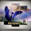 Eragon Saphira - Movie 5 Panel Canvas Art Wall Decor