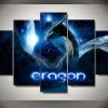 Eragon - Abstract Animal 5 Panel Canvas Art Wall Decor