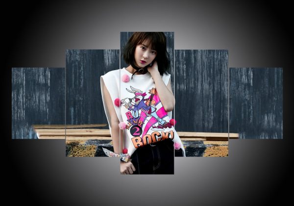 Exid - Hyerin - Movie 5 Panel Canvas Art Wall Decor