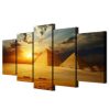 Eyzazh Egipet Egypt Pyramid - Nature 5 Panel Canvas Art Wall Decor