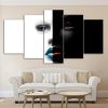 Face 01 - Abstract 5 Panel Canvas Art Wall Decor