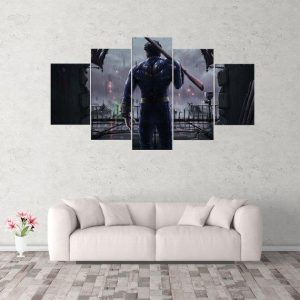 Fallout 7 - Gaming 5 Panel Canvas Art Wall Decor