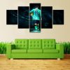 Famous Football Star - Famous Person 5 Panel Canvas Art Wall Decor