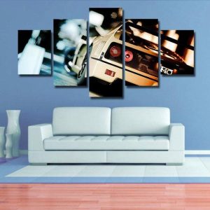 Ferrari F40 - Automative 5 Panel Canvas Art Wall Decor